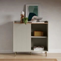 Dunelm Georgi Small Sideboard Natural -Furniture Sale Shop 30769275 alt03
