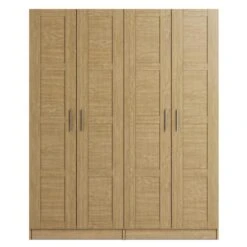 Dunelm Toby 4 Door Wardrobe -Furniture Sale Shop 30769727 alt02