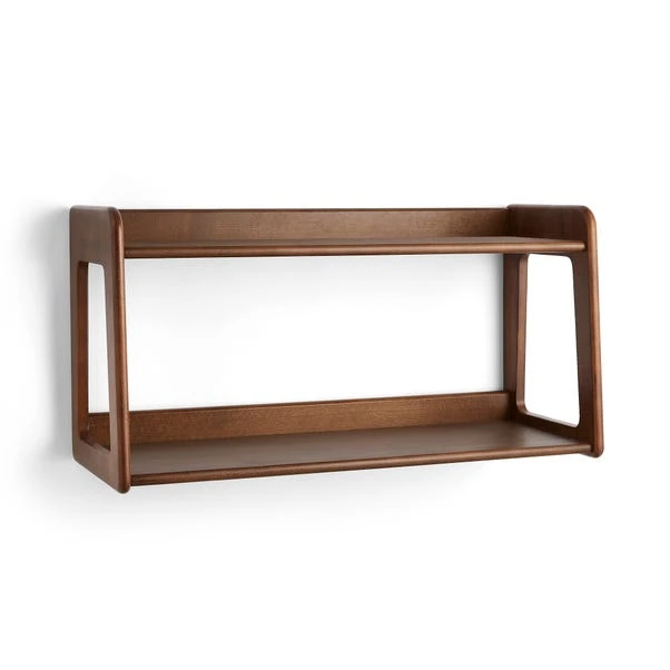 Dunelm Elements Beechwood Wall Shelving Unit 3 Dunelm Elements Beechwood Wall Shelving Unit - Image 3