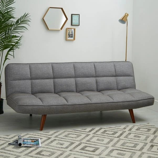 Dunelm Xander Grey Colour Pop Clic Clac Sofa Bed 1 Dunelm Xander Grey Colour Pop Clic Clac Sofa Bed