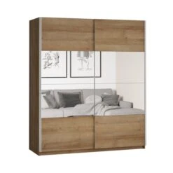 Dunelm Lincoln 180cm Sliding Double Wardrobe 8 Dunelm Lincoln 180cm Sliding Double Wardrobe -Furniture Sale Shop 30775849 alt02