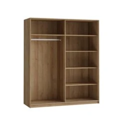 Dunelm Lincoln 180cm Sliding Double Wardrobe 11 Dunelm Lincoln 180cm Sliding Double Wardrobe -Furniture Sale Shop 30775849 alt05