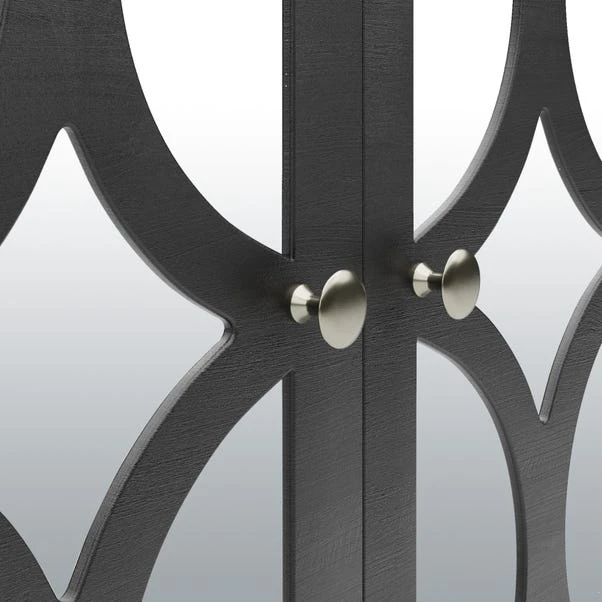 Dunelm Delphi Black Small Sideboard 6 Dunelm Delphi Black Small Sideboard - Image 6