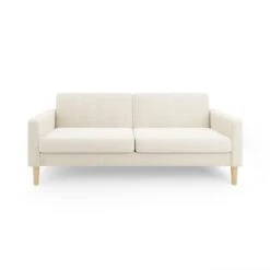 Dunelm Jacob Sherpa Sofa Bed Ivory -Furniture Sale Shop 30776267 alt04
