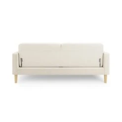 Dunelm Jacob Sherpa Sofa Bed Ivory -Furniture Sale Shop 30776267 alt05