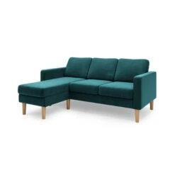 Dunelm Jacob Velvet Small Corner Chaise Sofa 10 Dunelm Jacob Velvet Small Corner Chaise Sofa -Furniture Sale Shop 30776336 alt04