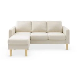 Dunelm Jacob Sherpa Compact Corner Chaise Sofa -Furniture Sale Shop 30776348 alt03