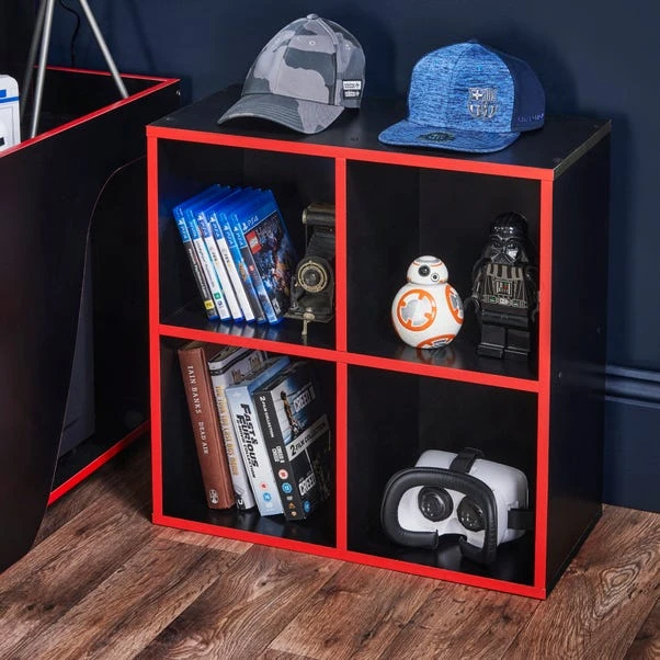 Lloyd Pascal Black 4 Cube Storage Unit 1 Lloyd Pascal Black 4 Cube Storage Unit