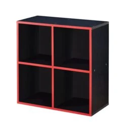 Lloyd Pascal Black 4 Cube Storage Unit 10 Lloyd Pascal Black 4 Cube Storage Unit -Furniture Sale Shop 30777555 alt05