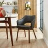 Elements Karin Chair Black PU