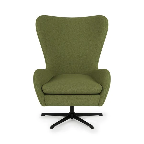 Elements Kuvert Soft Marl Swivel Chair Moss 3 Elements Kuvert Soft Marl Swivel Chair Moss - Image 3