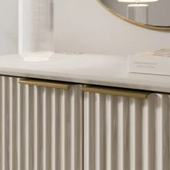 Dunelm Neena Small Sideboard, White Wash Acacia Wood -Furniture Sale Shop 30781310 alt04