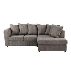 Dunelm Blake Jumbo Cord Right Hand Corner Sofa -Furniture Sale Shop 30789089 alt02