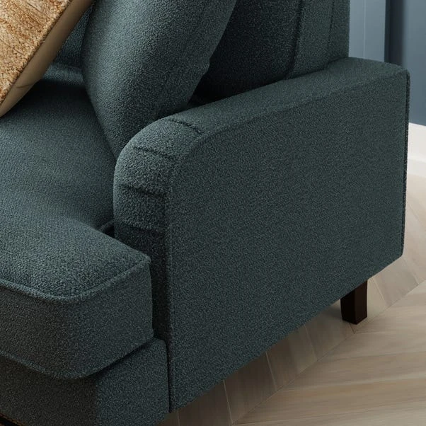 Dunelm Beatrice Chunky Soft Chenille Armchair 4 Dunelm Beatrice Chunky Soft Chenille Armchair - Image 4