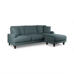 Dunelm Beatrice Chunky Soft Chenille Corner Chaise Sofa -Furniture Sale Shop 30792390 alt02