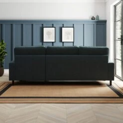 Dunelm Beatrice Chunky Soft Chenille Corner Chaise Sofa -Furniture Sale Shop 30792390 alt04