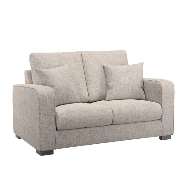 Dunelm Carson Small Chunky Chenille 2 Seater Sofa 2 Dunelm Carson Small Chunky Chenille 2 Seater Sofa - Image 2