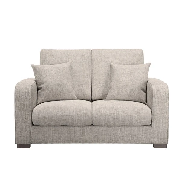 Dunelm Carson Small Chunky Chenille 2 Seater Sofa 3 Dunelm Carson Small Chunky Chenille 2 Seater Sofa - Image 3