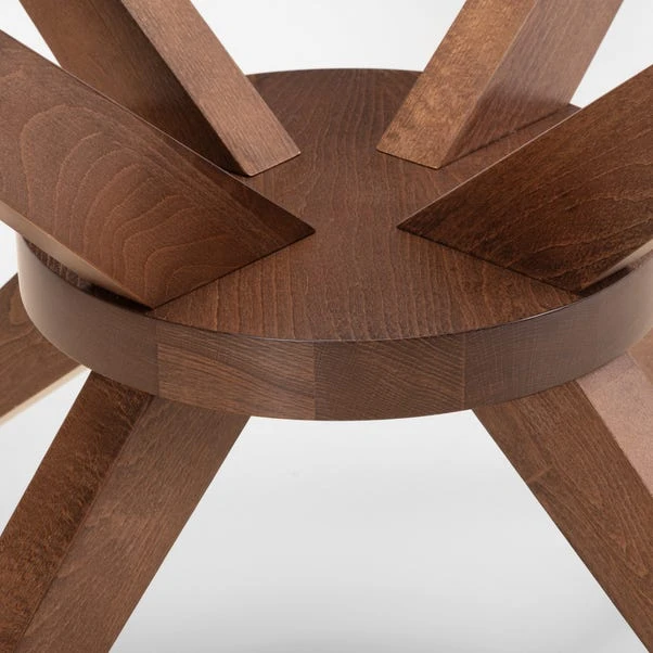 Julian Bowen Chelsea Small Round Glass Dining Table With 4 Cayman Dining Chairs 4 Julian Bowen Chelsea Small Round Glass Dining Table With 4 Cayman Dining Chairs - Image 4