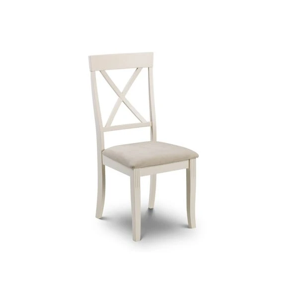 Julian Bowen Davenport Round Pedestal Dining Table With 4 Dining Chairs 3 Julian Bowen Davenport Round Pedestal Dining Table With 4 Dining Chairs - Image 3