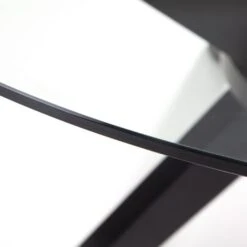 Julian Bowen Hayden Round Glass Dining Table -Furniture Sale Shop 30794260 alt02