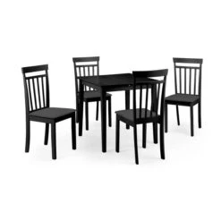 Julian Bowen Rufford Square Extendable Dining Set With 4 Coast Chairs -Furniture Sale Shop 30794357 alt02