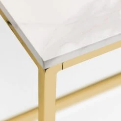 Julian Bowen Scala Rectangular Dining Table Gold 9 Julian Bowen Scala Rectangular Dining Table Gold -Furniture Sale Shop 30794359 alt03