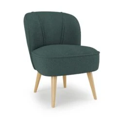 Dunelm Elsie Boucle Cocktail Chair -Furniture Sale Shop 30795975 alt02