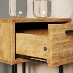 Dunelm Bryant 1 Drawer Bedside -Furniture Sale Shop 30801917 alt03