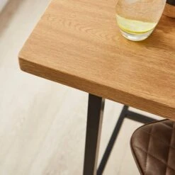 Dunelm Vixen Large Bar Table Oak Effect 8 Dunelm Vixen Large Bar Table Oak Effect -Furniture Sale Shop 30802255 alt02