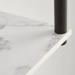 Dunelm Aiko Wall Unit With LED Lights Black And Faux Marble 9 Dunelm Aiko Wall Unit With LED Lights Black And Faux Marble -Furniture Sale Shop 30802420 alt03