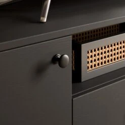 Dunelm Fulton Black Extra Wide TV Unit -Furniture Sale Shop 30803125 alt04