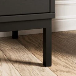 Dunelm Fulton Black Extra Wide TV Unit -Furniture Sale Shop 30803125 alt05