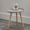 Pacific Lifestyle Pacific Halston Natural Pine Wood Large Side Table