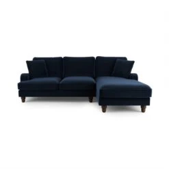 Dunelm Beatrice Matte Velvet Corner Storage Sofa Bed -Furniture Sale Shop 30805801 alt04