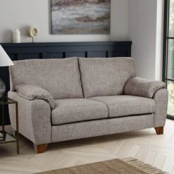 Dunelm Meyer Tonal Weave 2 Seater Sofa