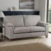 Dunelm Meyer Tonal Weave 3 Seater Sofa