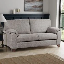 Dunelm Meyer Tonal Weave 3 Seater Sofa