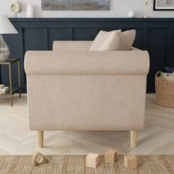 Dunelm Florrie 3 Seater Flatweave Sofa -Furniture Sale Shop 30807870 alt02