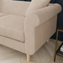 Dunelm Florrie 3 Seater Flatweave Sofa -Furniture Sale Shop 30807870 alt04