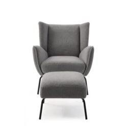 Kyoto Hana Sherpa Chair With Footstool -Furniture Sale Shop 30808439 alt03