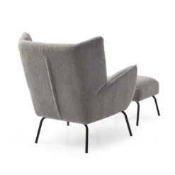 Kyoto Hana Sherpa Chair With Footstool -Furniture Sale Shop 30808439 alt04