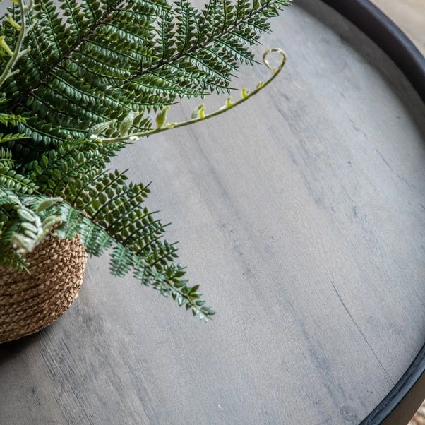 Cedar & Sage Monroe Coffee Table, Dark Wood 2 Cedar & Sage Monroe Coffee Table, Dark Wood - Image 2