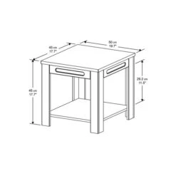 AVF White Sands Side Table 8 AVF White Sands Side Table -Furniture Sale Shop 30812457 alt03