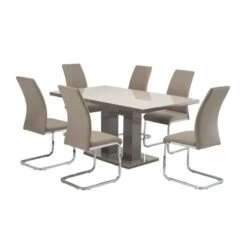 Dunelm Riley 1.6m Dining Table -Furniture Sale Shop 30816949 alt02