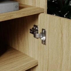 Dunelm Bella 2 Door Sideboard Oak Effect -Furniture Sale Shop 30817125 alt03