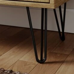 Dunelm Bella 2 Door Sideboard Oak Effect -Furniture Sale Shop 30817125 alt04