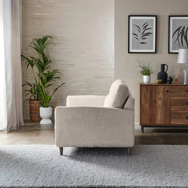 Dunelm Sven Chunky Chenille 3 Seater Sofa 5 Dunelm Sven Chunky Chenille 3 Seater Sofa - Image 5