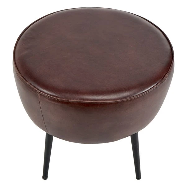 Pacific Lifestyle Pacific Donato Leather Footstool 2 Pacific Lifestyle Pacific Donato Leather Footstool - Image 2