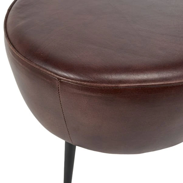 Pacific Lifestyle Pacific Donato Leather Footstool 4 Pacific Lifestyle Pacific Donato Leather Footstool - Image 4